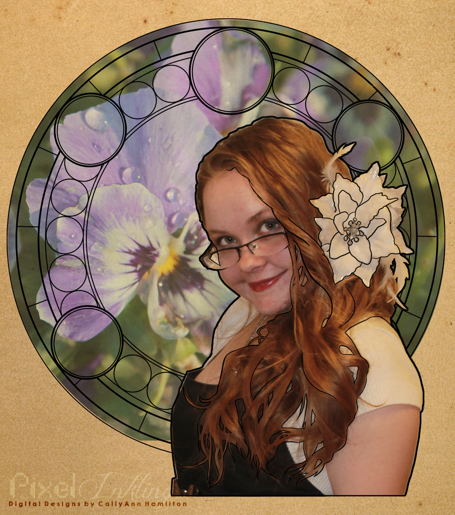 Brit, art nouveau style