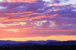 Supermoon Sunset