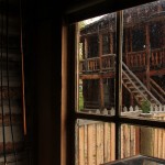 Photograph by CallyAnn Hamilton of a window in historical Virginia City