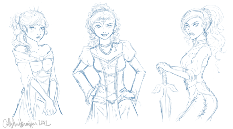 Princesses WIP